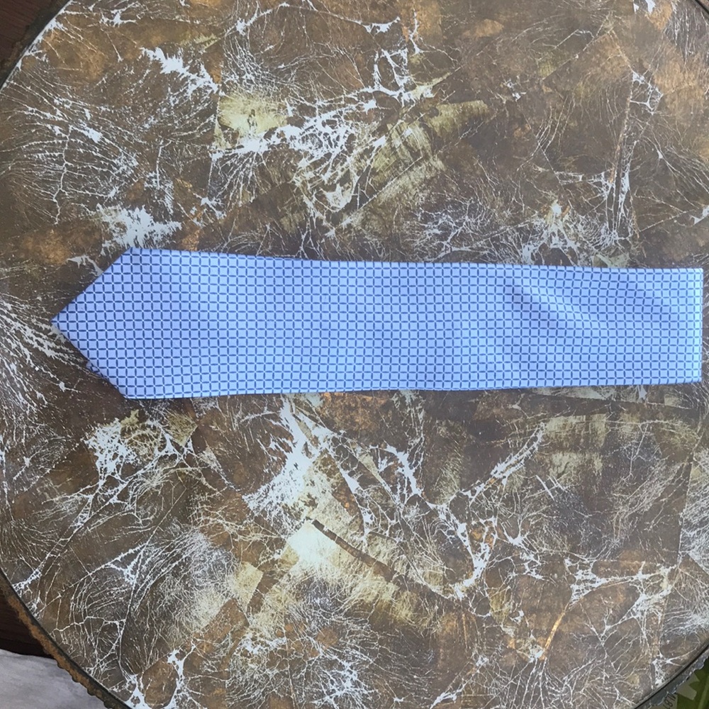 Ermenegildo Zenga blue tie 62” 3.5” wide